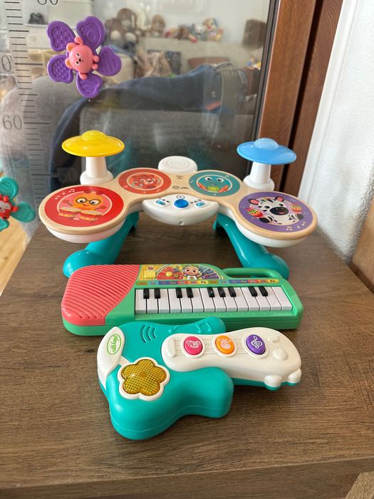 Сензорни музикални барабани и още други  музикални играчки €27