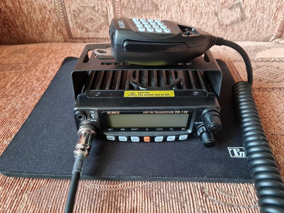 statie radio taxi vhf/uhf alinco dr 138 60w