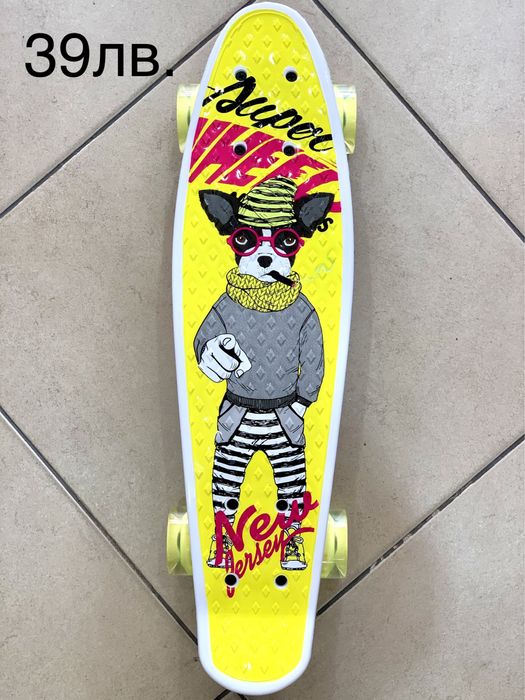 Пени борд/Скейтборд/ Penny board /Пениборд/ Пени борд еднорог