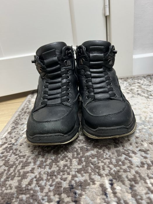 Продам сапоги кожа