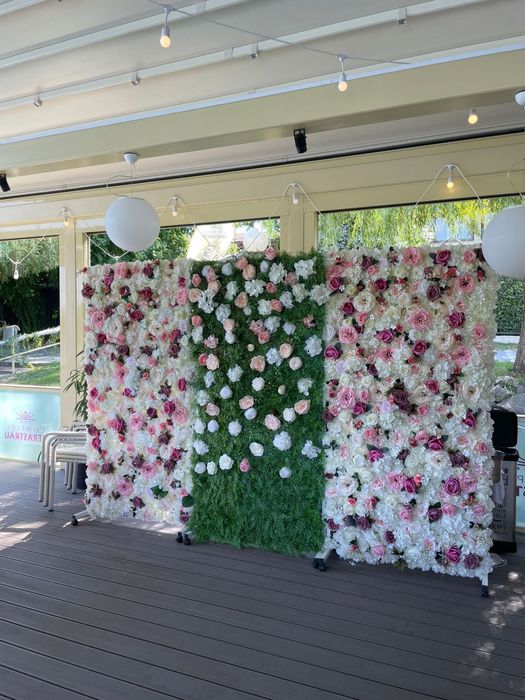 Set complet decorațiuni evenimente verde & mov – nuntă / botez