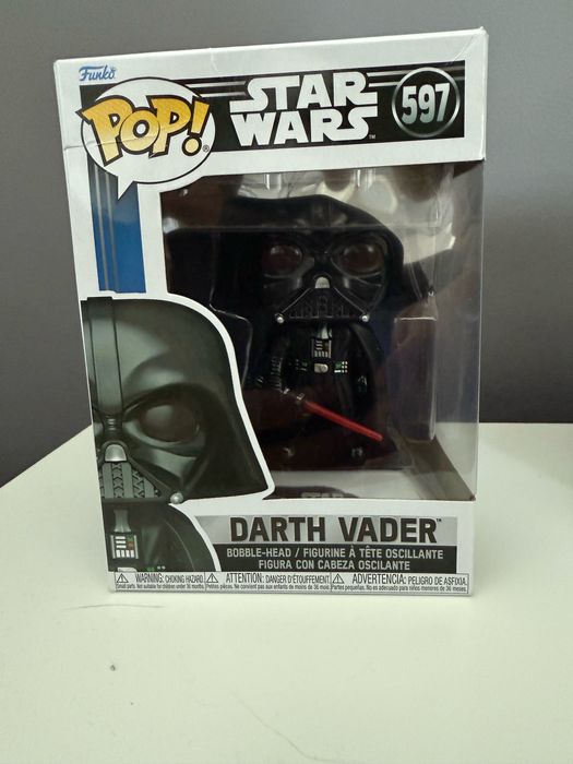 figurina funky pop star wars darth vader 597/ palpatine 614