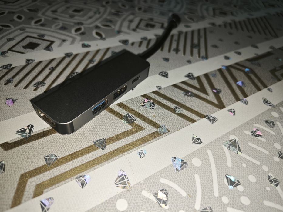USB-hub, юсб хаб, 1hdmi, 2usb 2.0, pd.