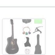 Акустична китара -комплект с аксесоари