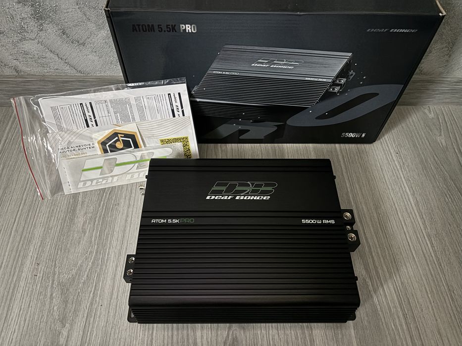 Amplificator nou-nouț Deaf Bonce Atom 5500 w rms