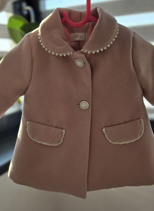 Palton 0-3 M bebe/fetite/botez