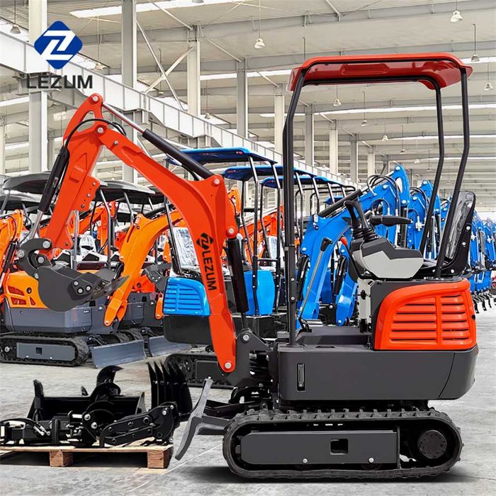 LEZUM DY13 Mini excavator chinezesc nou de vânzare direct din fabrică