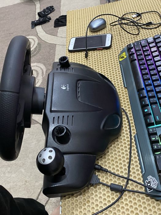 Руль logiteh df gt 900градусов