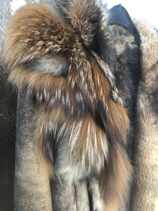 НОВ! Кожух - естествена кожа