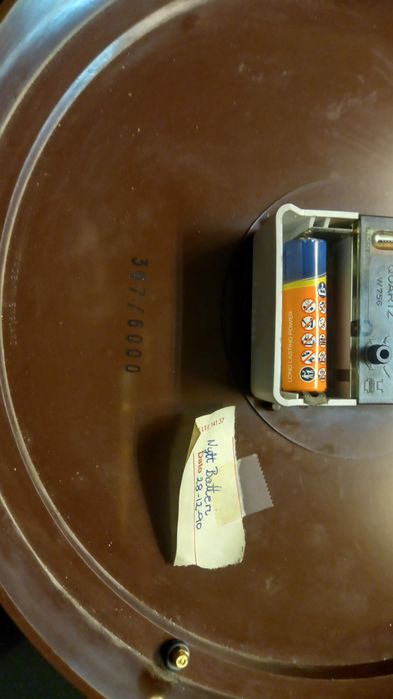 Стар Немски часовник, JUNGHANS,Astra quartz комплект с огледало 1970гд