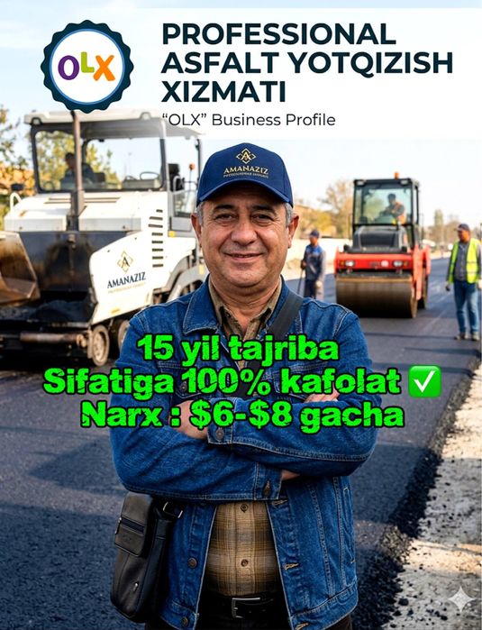 Asfalt ishlari / асфалть хизмати / асфалтьлаш / asfalt xizmati