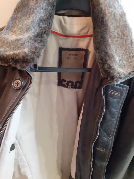 Vând geaca piele canbipel