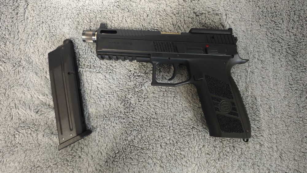 Еърсофт пистолет KJW CZ P-09 Optic Ready