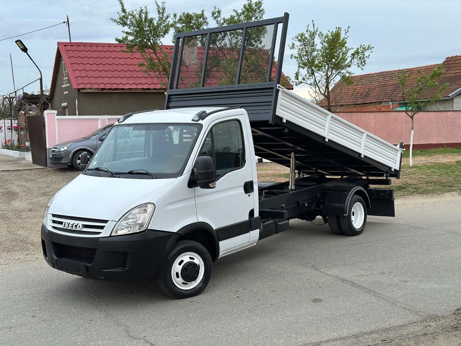 Iveco Daily Basculabil 35C15 - 3.0 - 180 cai, bena basculabila trilaterală