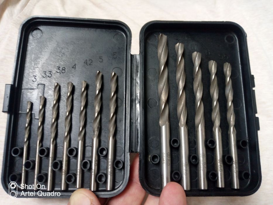 Набор свёрл СССР Р6М5 новые