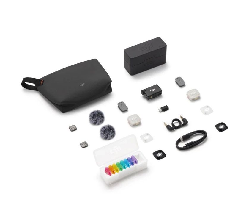 New!! DJI Mic Mini 2S (2TX + 1RX + CASE) Kaspi/Halyk
