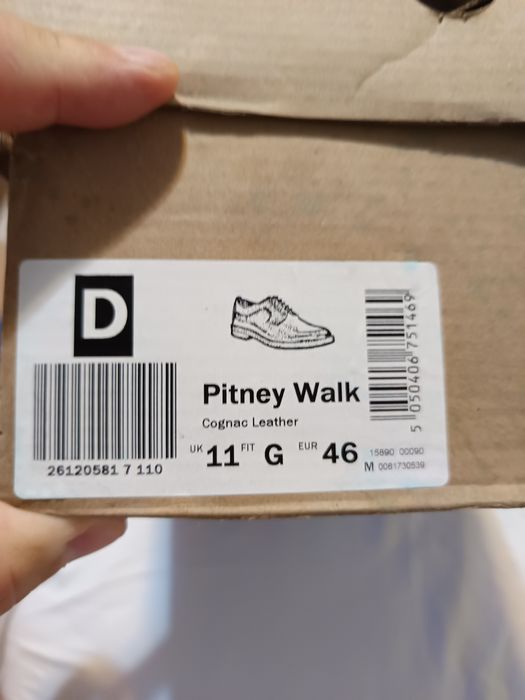 Clarks Pitney Walk cognac marimea 46