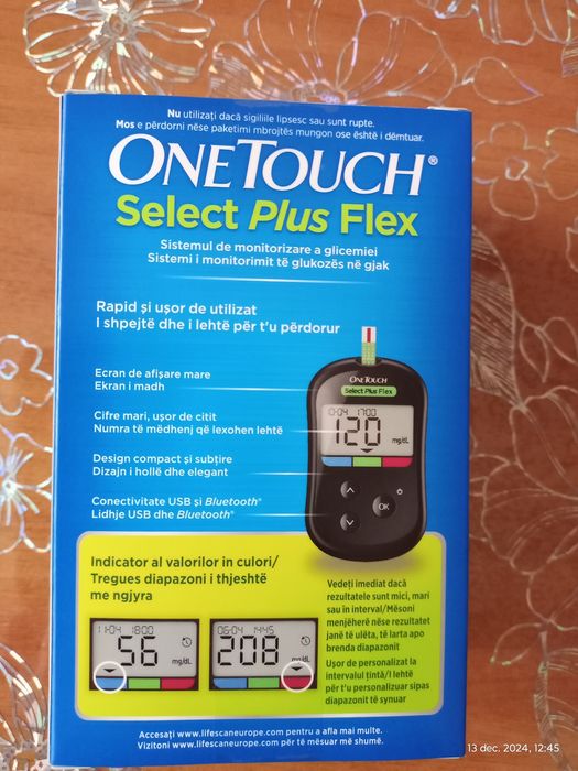 Vând glucometru One Touch sau Contour Plus