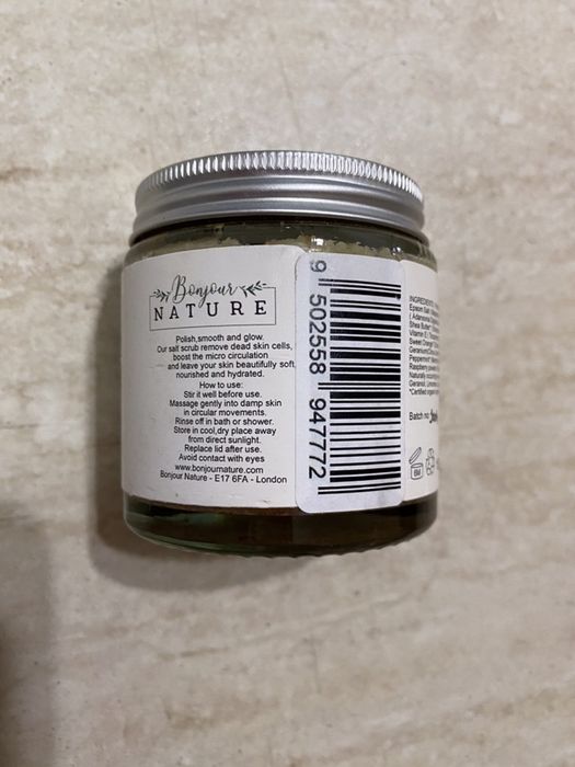 Bonjour Nature body scrub