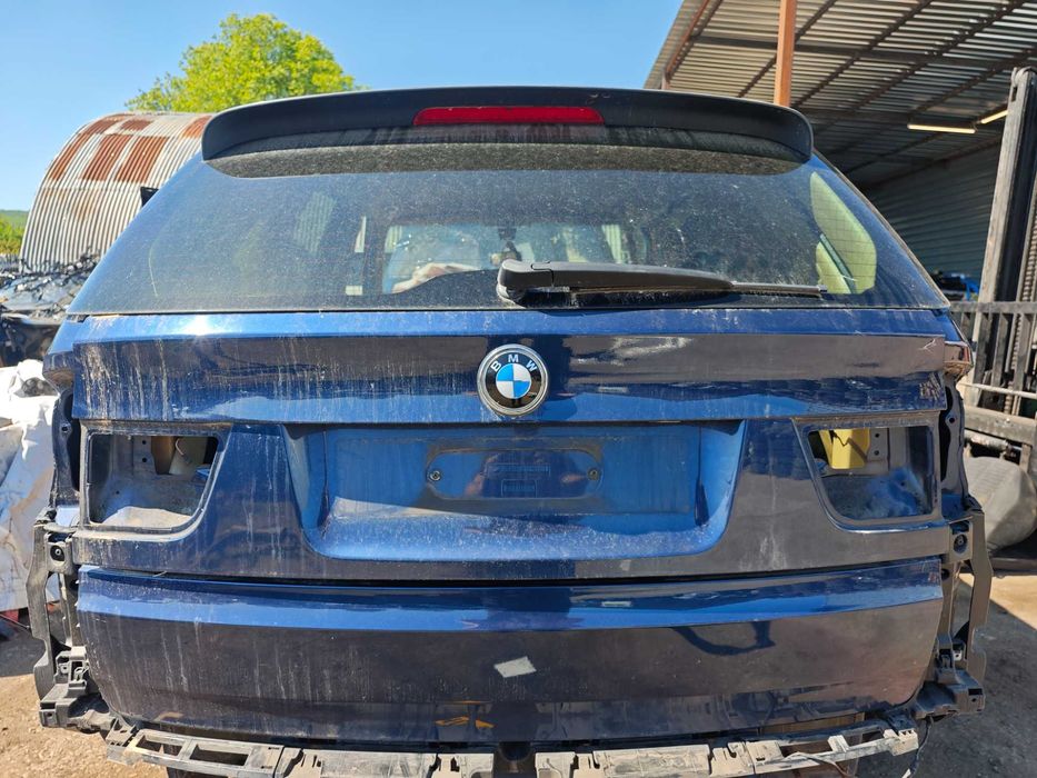 Запазен заден капак багажна врата BMW X5 Facelift E70 метал и стъкло