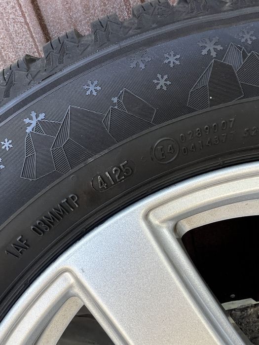 Jante aluminiu Vw Audi Skoda Seat 5x112 R15 cu cauciucuri ca noi de iarna 195/65 R15