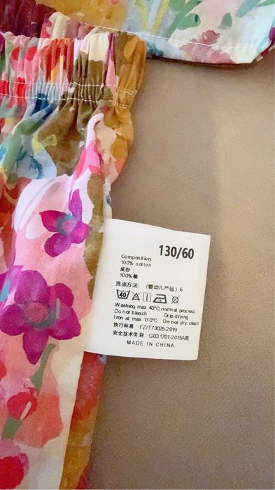 Costum bumbac fetite mar 5 ani