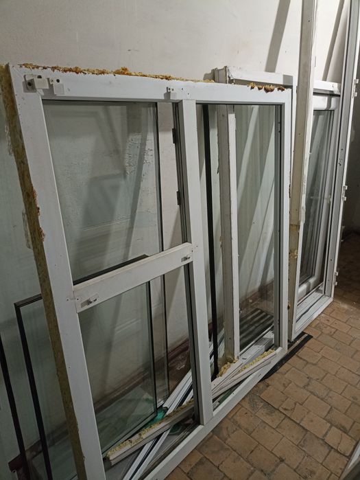 окна пластиковые б/у