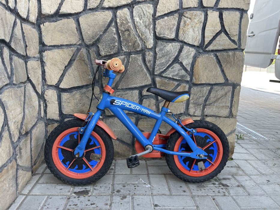 Bicicleta copii spiderman roti 14”