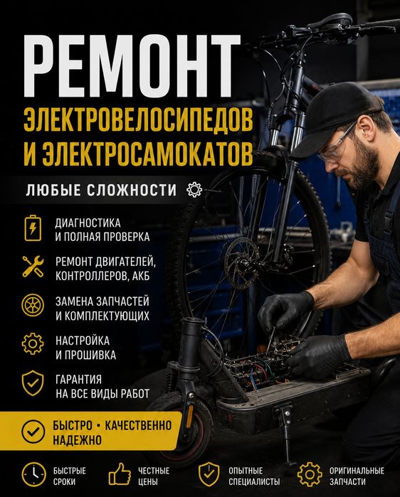 Ремонт велосипедов