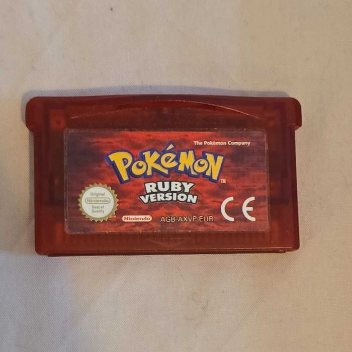 Pokemon Ruby Version Game Boy Advance оригинална игра с кутия и книжки