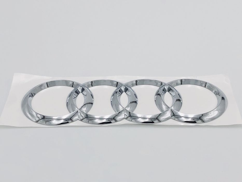 Emblema Audi spate 215 mm crom