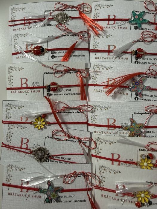 Bratari - Martisoare  din aliaj- diverse modele