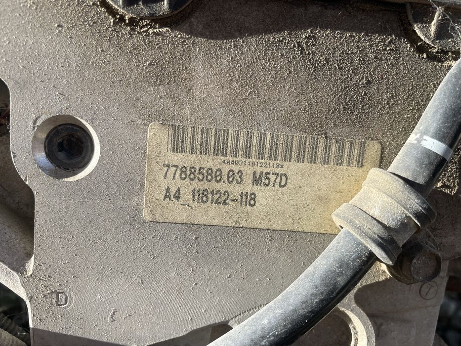 Контрактный двигатель BMW X5 E53 3.0D M57D