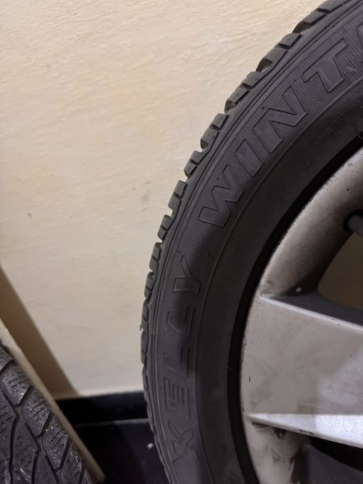 Jante skoda-audi-volkswagen-seat 16 5x112 cu anvelope de iarna