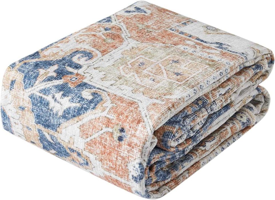 TOPICK Килимче за врата 150 x 90 см, перещ се, супер тънък