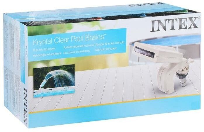 Фонтан с LED подсветкой для бассейна INTEX
