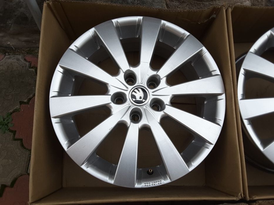 jante aliaj 17; 5x112;  Skoda Kodiaq, Karoq, Superb, Octavia Scout