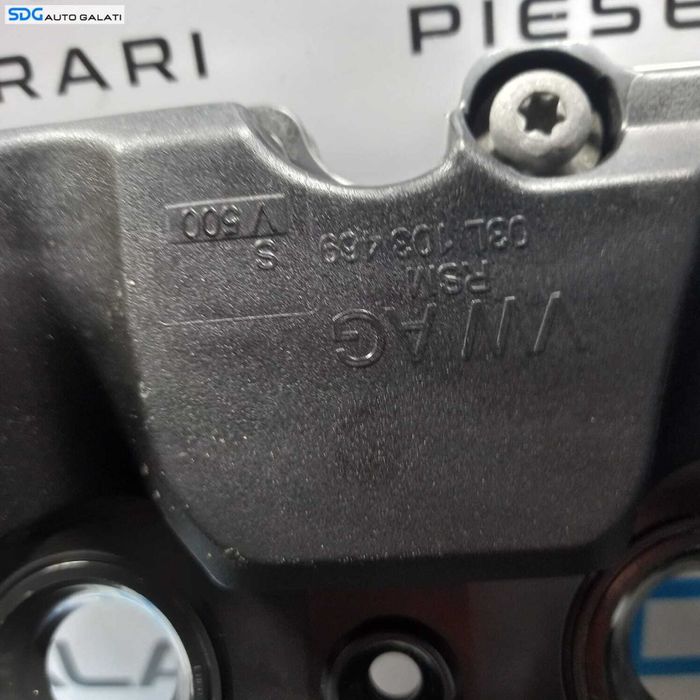 Capac Culbutori Chiulasa Chiuloasa Motor Seat Leon 5F 1.6 TDI CLHA CLHB CRKA CRKB CXXA CXXB DBKA 2013 - 2020 Cod 03L103469S [2390]