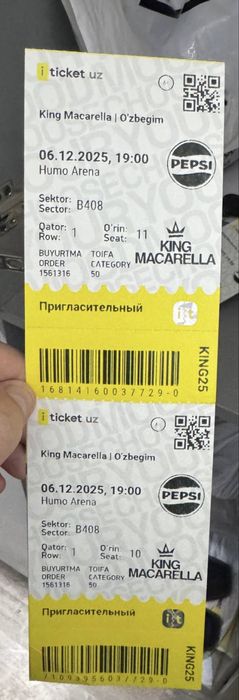 HUMO AreNA 6 Dekabr KING MACARELLA konsert