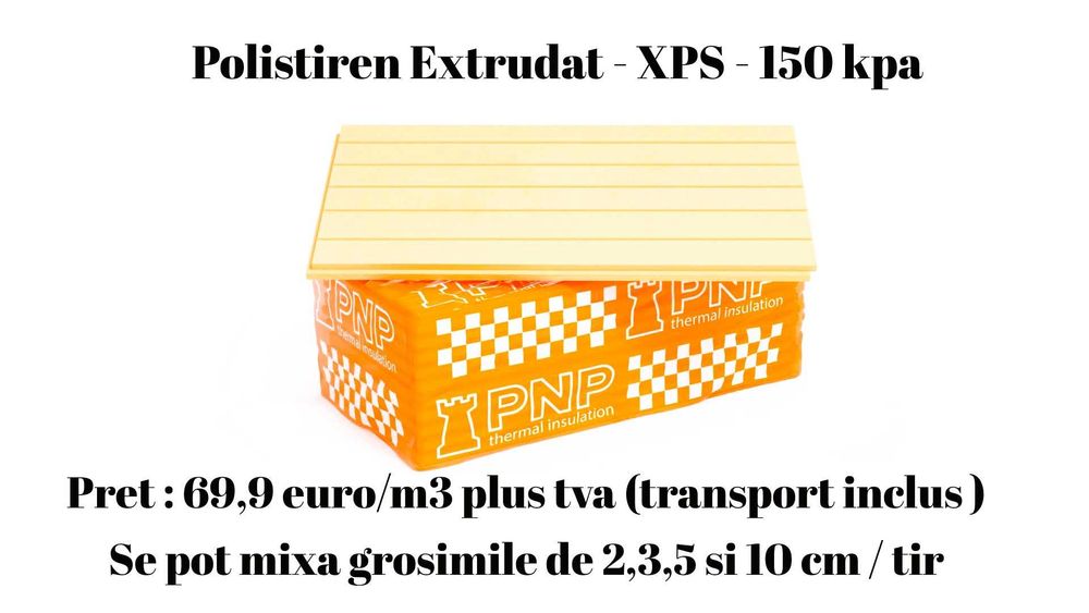 Containere Maritime/Tip Birou, Vata Bazaltica si Polistiren Extrudat