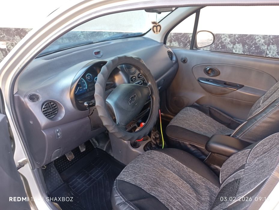 Матиз пол лукс метан газда