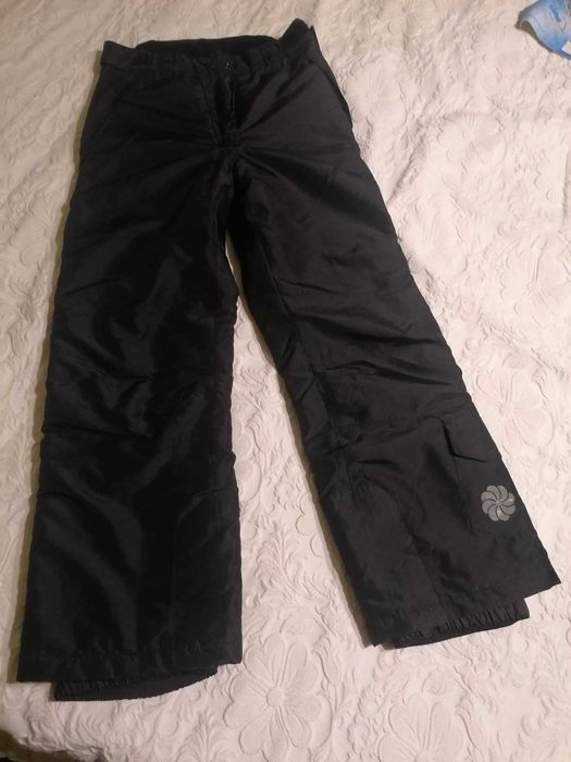 Pantaloni ski fete negri 134-140/50ei