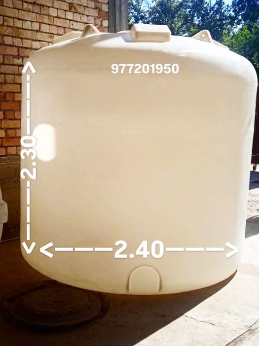 Пластмассовой ёмкость 5 тонна новый с гарантий 13 года 100% пишивая