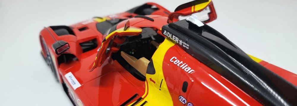 Machetă Ferrari 499P 1/18 Bburago