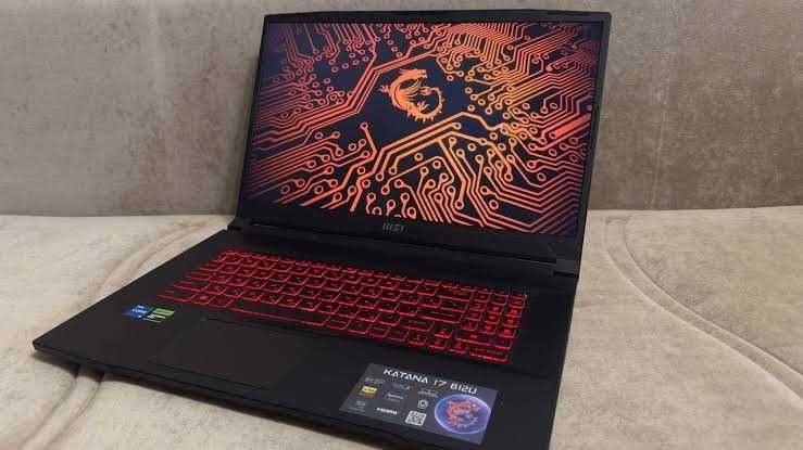 Ноутбук игровой msi katana b12u