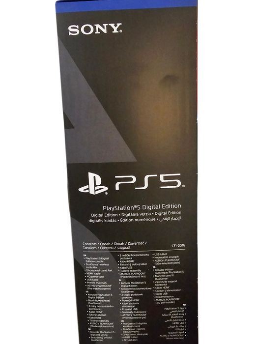 PlayStation 5  Digital Edition(Slim)
1TB
чисто нова / запечатана
модел