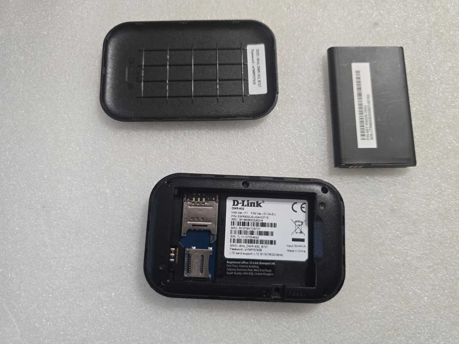 Router Portable D-Link DWR‑932 4G LTE Mobile WiFi Hotspot 150 Mbps