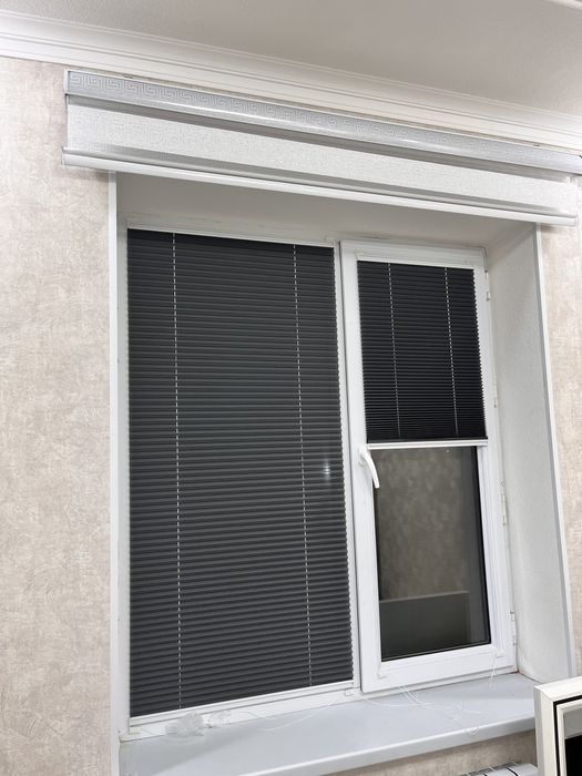 Плиссе шторы, ролл шторы