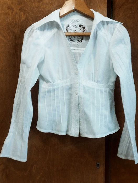 Белая блузка / maktab o'quvchilari va talabalar uchun oq ko'ylak