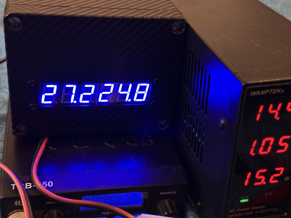 Frecvenmetru - Frequency counter - Aparat de masura a frecventei pentru Statie CB